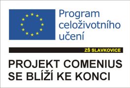 Projekt Comenius se blíží ke konci