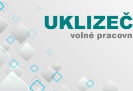 Volné pracovní místo – uklízečka