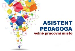 Volné pracovní místo – asistent pedagoga