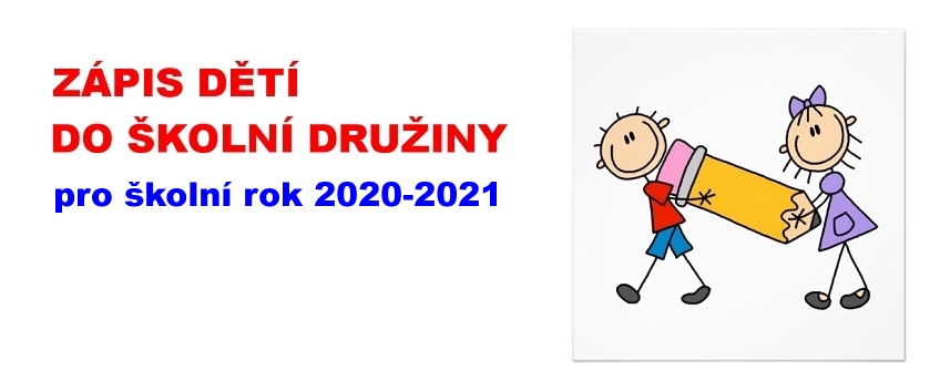Zápis dětí do školní družiny