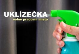 Volné pracovní místo – uklízečka