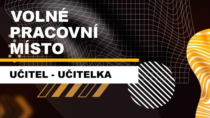 Volné pracovní místo – zástup